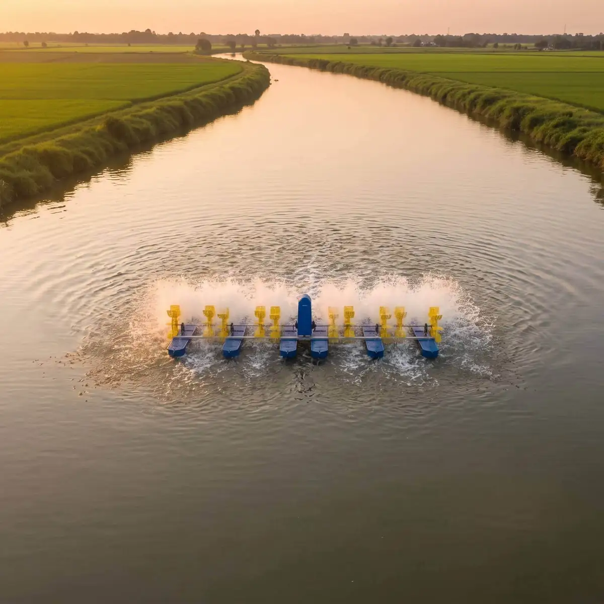 28-Mu Pond, 11 Aerators: How One Chinese Farmer Grows Two Extra Batches a Year
