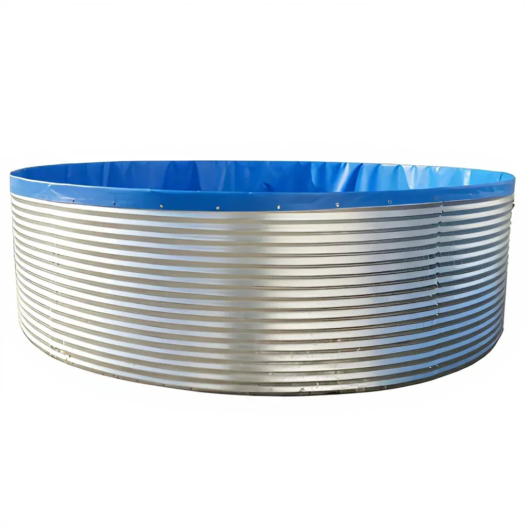 Galvanized Canvas Fish Pond